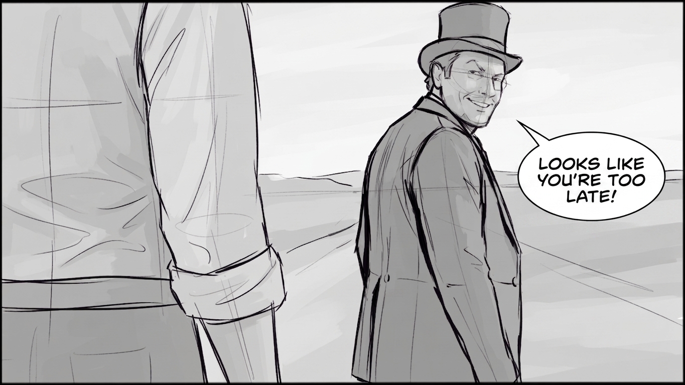 Comedy - Speech Bubbles - storyboard frame 3 by Dakota Warren